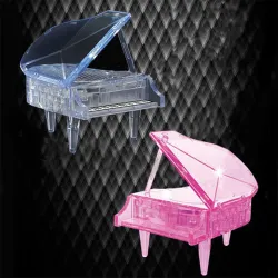 Puzzle crystal piano - music box - assembly toyStatues & Sculptures