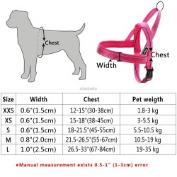 Reflecterend nylon hondenharnas - vest - snelle pasvormHalsbanden en Lijnen