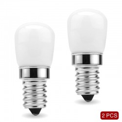 3W - E14 - AC 220V - LED - koelkastlamp - 2 stuksE14