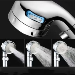 Pomme de douche ronde - économie d'eau - haute pression