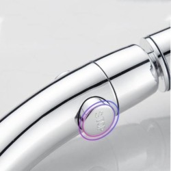Pomme de douche ronde - économie d'eau - haute pression