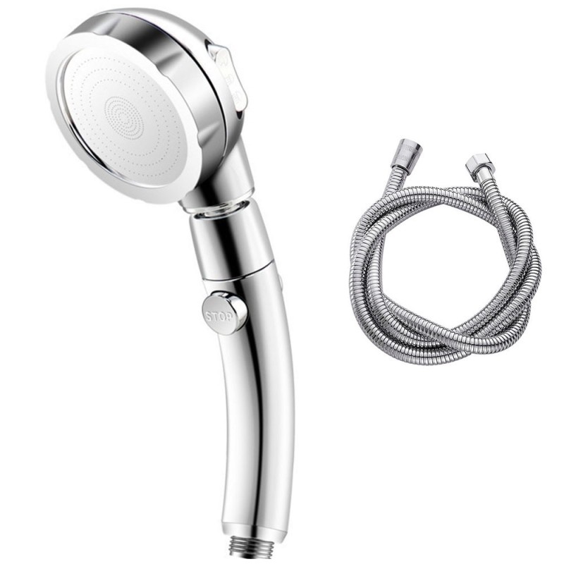 Pomme de douche ronde - économie d'eau - haute pression
