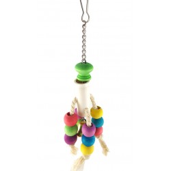 Speelgoed papegaaienkooi - met belVogels