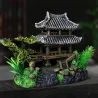 Resin Chinese style house - aquarium decorationDecorations