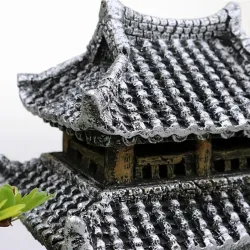 Resin Chinese style house - aquarium decorationDecorations