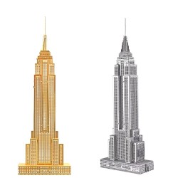 Metalen puzzel - bouwpakket - Empire State BuildingMetalen