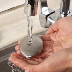 Roestvrijstalen zeep - geurverwijderaarBadkamer & Toilet