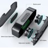 Enceinte Bluetooth - basses puissantes - Radio FM - Carte TF - LED - avec écran