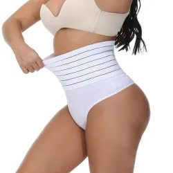 Postpartum buikcompressie - afslankbroekje - hoge taille - naadloosLingerie