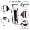 Kemei KM-9163 - hair trimmer - cordless - with combsHair trimmers
