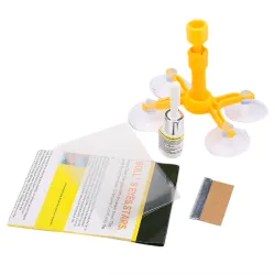 Réparation de pare-brise de voiture - pour rayures / fissures de verre - kit pro