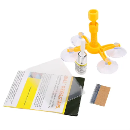 Réparation de pare-brise de voiture - pour rayures / fissures de verre - kit pro