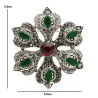 Grote acryl bloem - vintage brocheBroches
