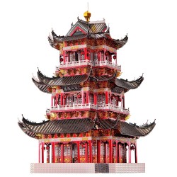 JUYUAN toren - metalen puzzel - montagemodelMetalen