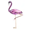 Broche flamant rose