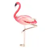 Broche flamant rose
