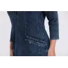 Robe en denim tricotée - grande taille