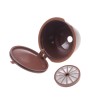 Capsules de café en plastique - rechargeables - pour Dolce Gusto - 3 pièces