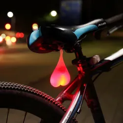 Fietsachterlicht - LED - waterdicht - hartvormigVerlichting