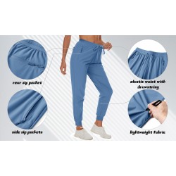 Pantalon classique - cordons de serrage - poches zippées - séchage rapide