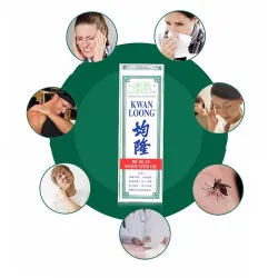 Kwan Loong - huile de massage médicamenteuse - soulagement rapide de la douleur - 57 ml