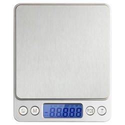 Precision kitchen weight scale - digital - stainless steel - 0.01g x 500gWeighing scales