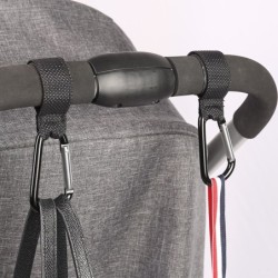 Baby stroller hook - aluminum carabinerPrams