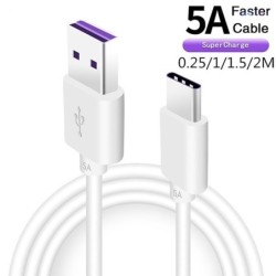 Câble de charge rapide - USB type-C - 5A