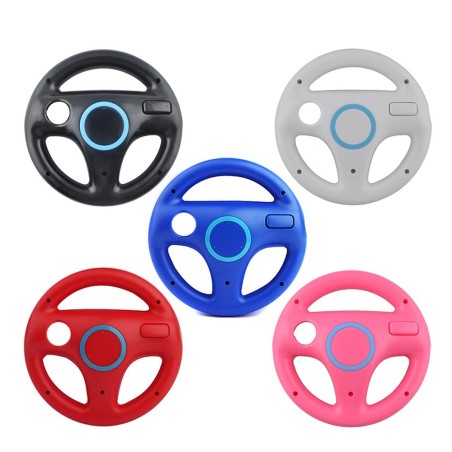 RV77 - volant en plastique - pour les jeux de course Wii