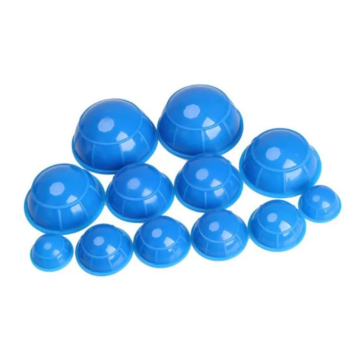 Ventouses en silicone - ventouses / massage / thérapie anti-cellulite - 12 pièces