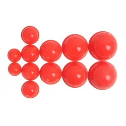 Silicone vacuum cups - cupping / massage / anti cellulite therapy - 12 piecesMassage