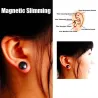 Boucles d'oreilles aimantées amincissantes