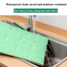 3D muursticker - zelfklevend foam - behang - watervast - baksteen design - 60 * 30cmMuurstickers