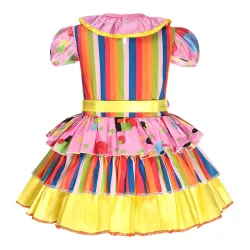 Clown dress - costume - colorful stripes / polka dotsCostumes