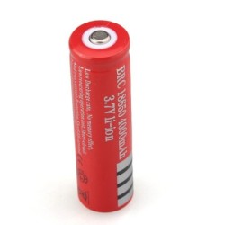 18650 Li-Ion batterij - oplaadbaar - 3.7V - 4000mAhBatterijen