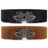 Wide elastic belt - with metal buckleBelts