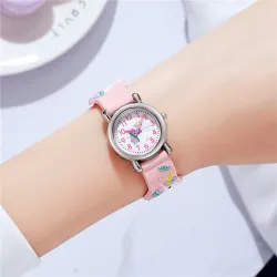 Quartz kinderhorloge - siliconen band met eenhoornHorloges