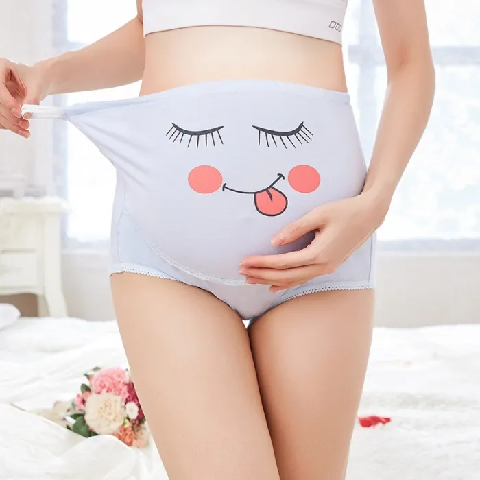Zwangerschapsslipje - hoge taille - verstelbaar - katoenLingerie