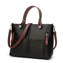 Elégant sac à bandoulière en cuir