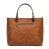 Elegante leren schoudertasTassen