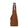 Elegante leren schoudertasTassen