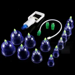 Vacuümcups - anti-cellulite stimulator - cupping therapie - Chinese geneeskunde - 12 stuksMassage