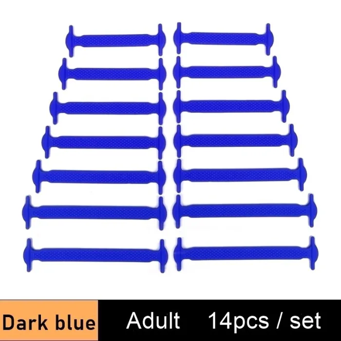 Lacets élastiques en silicone - sans attache