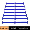 Lacets élastiques en silicone - sans attache