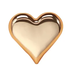 Broche en forme de coeur classique
