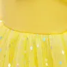 Elegant off shoulder dress - yellow girls costumeCostumes