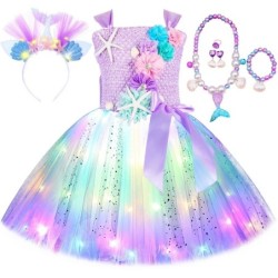 Prinses / zeemeermin jurk - met LED - meisjes kostuumKostuums
