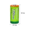 LiFePo4 - Pile CR123A - rechargeable - 1350mAh - 3V