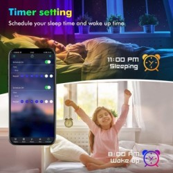 Bande LED RGB - Bluetooth - avec télécommande