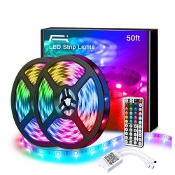 Bande LED RGB - Bluetooth - avec télécommande